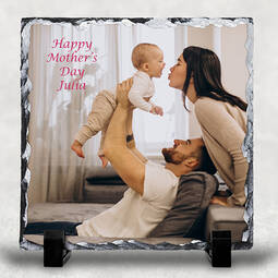 Mother's Day Photo Granite Slate