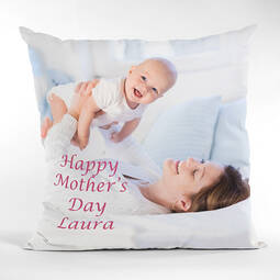 Personalised White Mother's Day Cushion